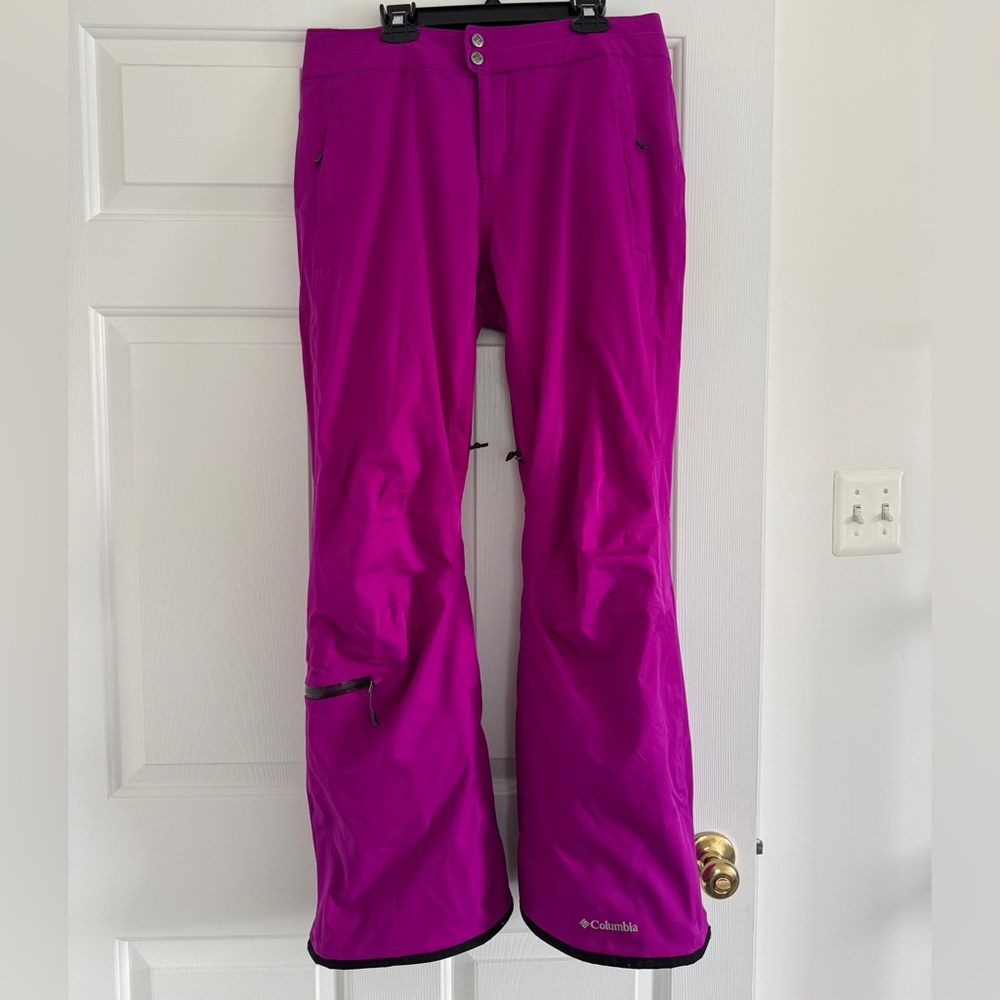 Columbia Magenta Snow Ski Pants